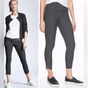 ATHLETA BLACK STELLAR CROP PANT